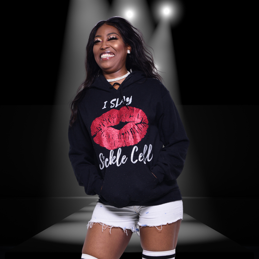 I Slay Lip Hoodie